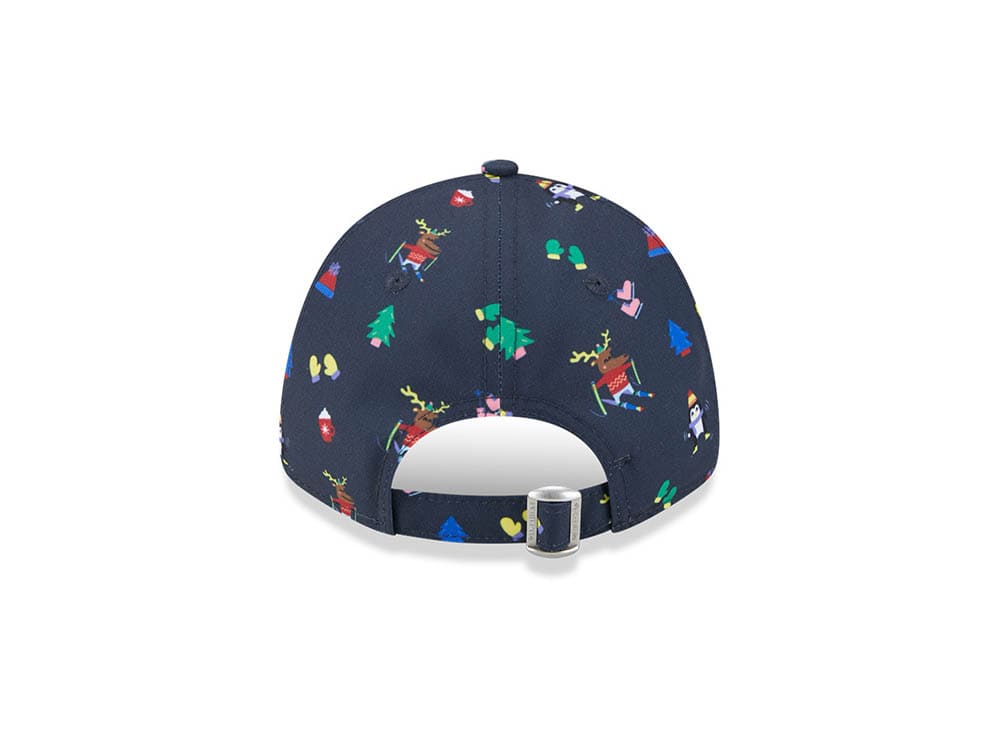 New Era New York Yankees Festive Navy Kids 9Fifty Strapback Gorra