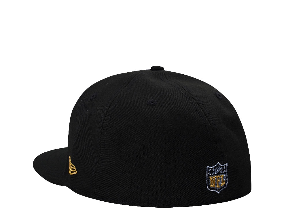 New Era Los Angeles Chargers Inaugural Season 2020 Black Prime Edition 59Fifty Fitted Gorra