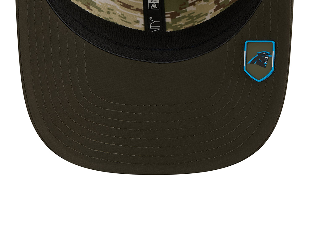 New Era Carolina Panthers Salute To Service 2025 9Seventy Snapback Gorra