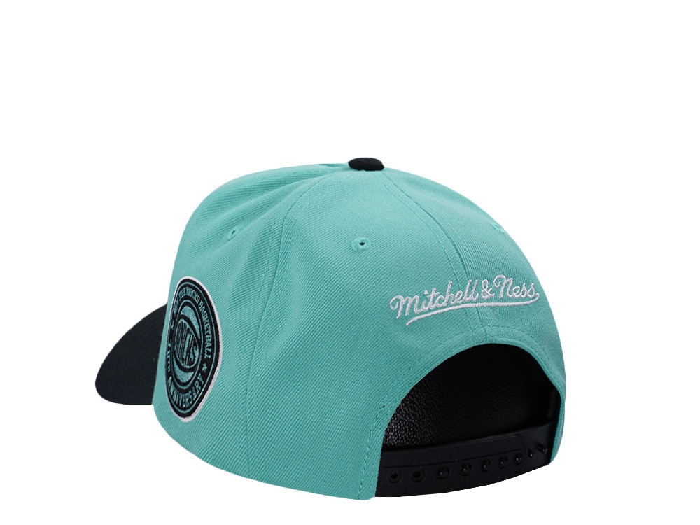 Mitchell & Ness New York Knicks NBA In The City Teal Edition Pro Pinch Fit Snapback Gorra