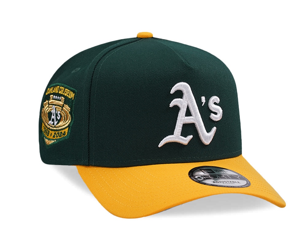 New Era Oakland Athletics Dark Green Two Tone Edition 9Forty A Frame Snapback Gorra