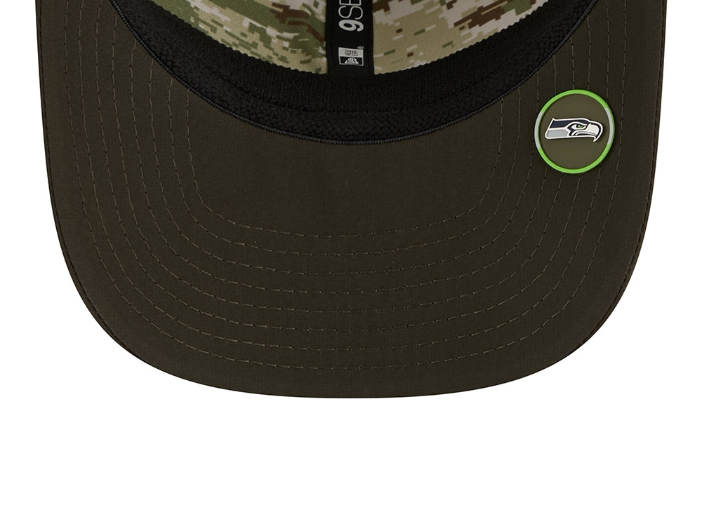 New Era Seattle Seahawks Salute To Service 2025 9Seventy Snapback Gorra