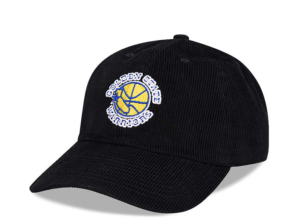 Mitchell & Ness Golden State Warriors Cord Dad Hardwood Classic Strapback Gorra