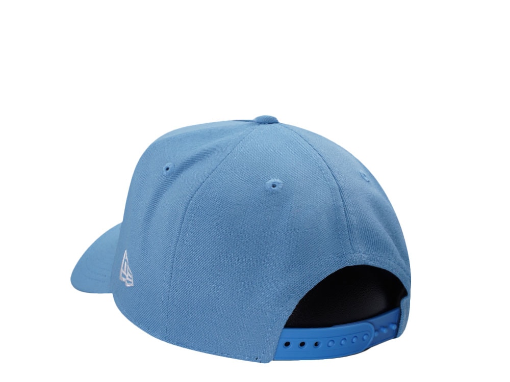 New Era Utah Mammoth Inaugural Season Sky Blue Prime Edition 9Forty A Frame Snapback Gorra