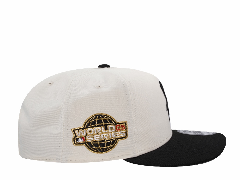 New Era Chicago White Sox World Series 2005 Chrome Two Tone Edition 9Fifty A Frame Snapback Gorra