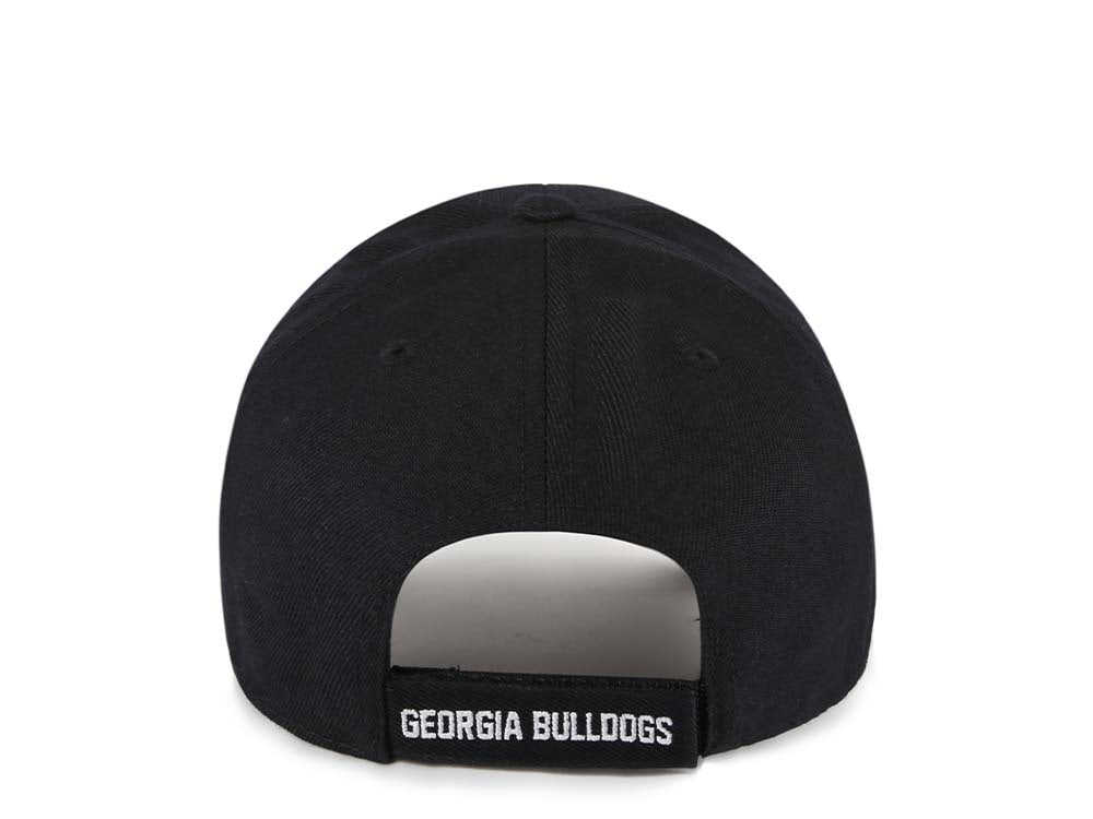 47Brand Georgia Bulldogs Black Wool MVP Strapback Gorra