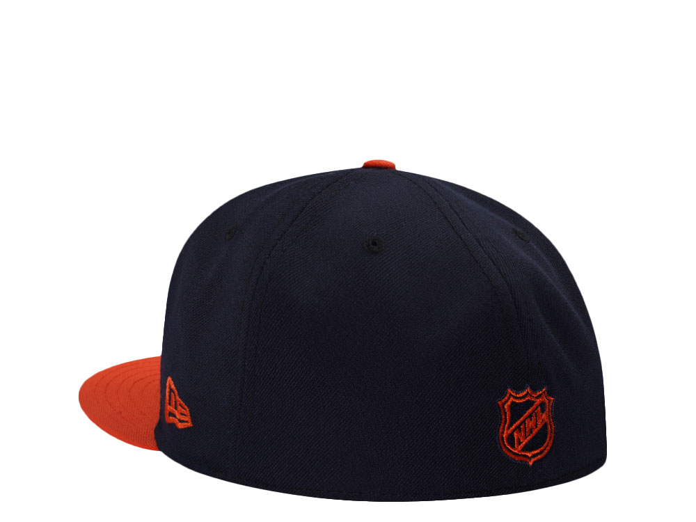 New Era Edmonton Oilers 25h Anniversary Two Tone Prime Edition 59Fifty Fitted Gorra