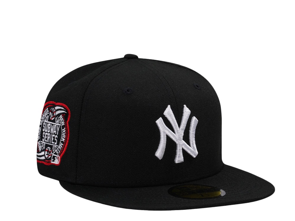 New Era New York Yankees Subway Series 2000 Black and Red Edition 59Fifty Fitted Gorra
