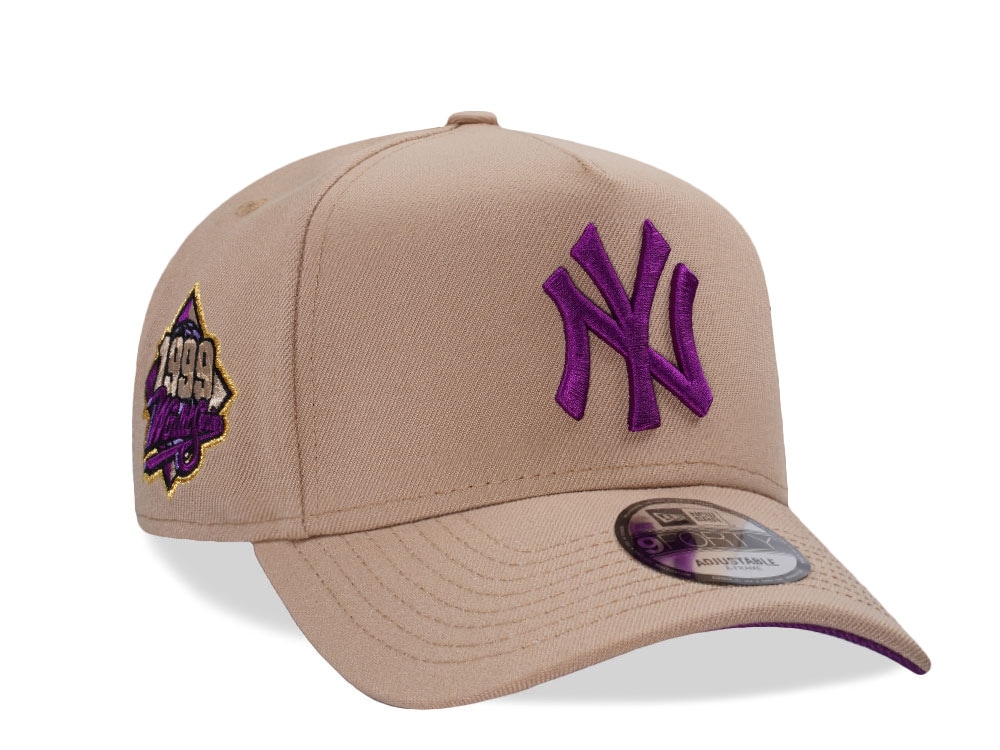 New Era New York Yankees World Series 1999 Camel Edition 9Forty A Frame Snapback Gorra