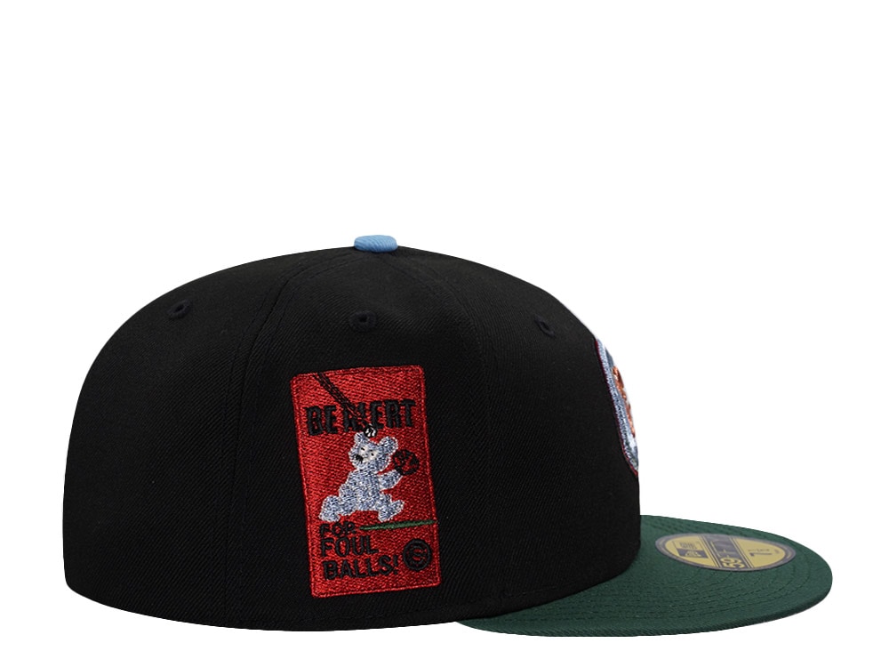 New Era Chicago Cubs Stay Alert Black Two Tone Edition 59Fifty Fitted Gorra
