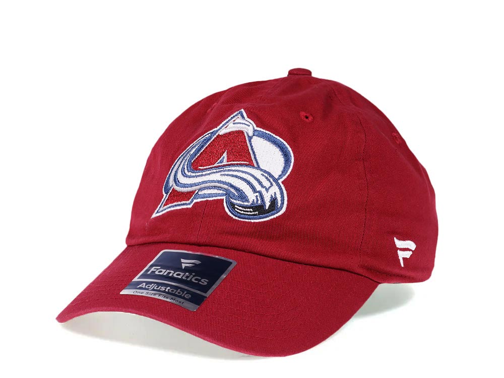 Fanatics Colorado Avalanche Primary Logo Adjustable Strapback Gorra
