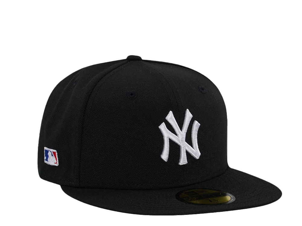 New Era New York Yankees Black Throwback Edition 59Fifty Fitted Gorra