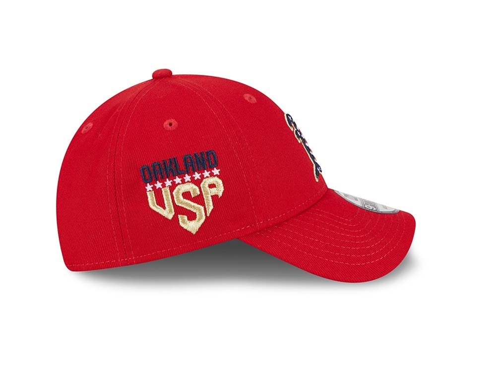 New Era Oakland Athletics 4th of July 23 9Forty Stretch Snapback Gorra