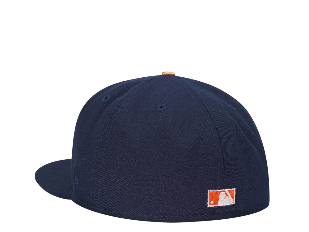 New Era Detroit Tigers 50th Anniversary World Series 1968 Cool Gold Edition 59Fifty Fitted Gorra