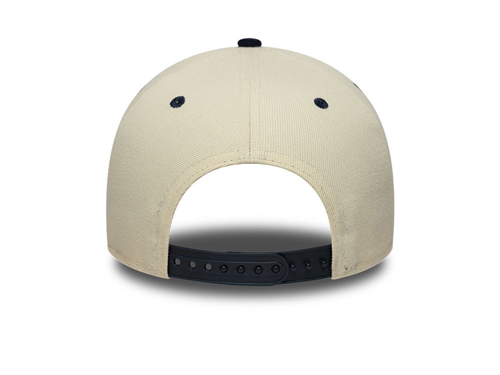 New Era New York Yankees Wordmark Suede Navy Stone Edition 9Forty A Frame Snapback Gorra