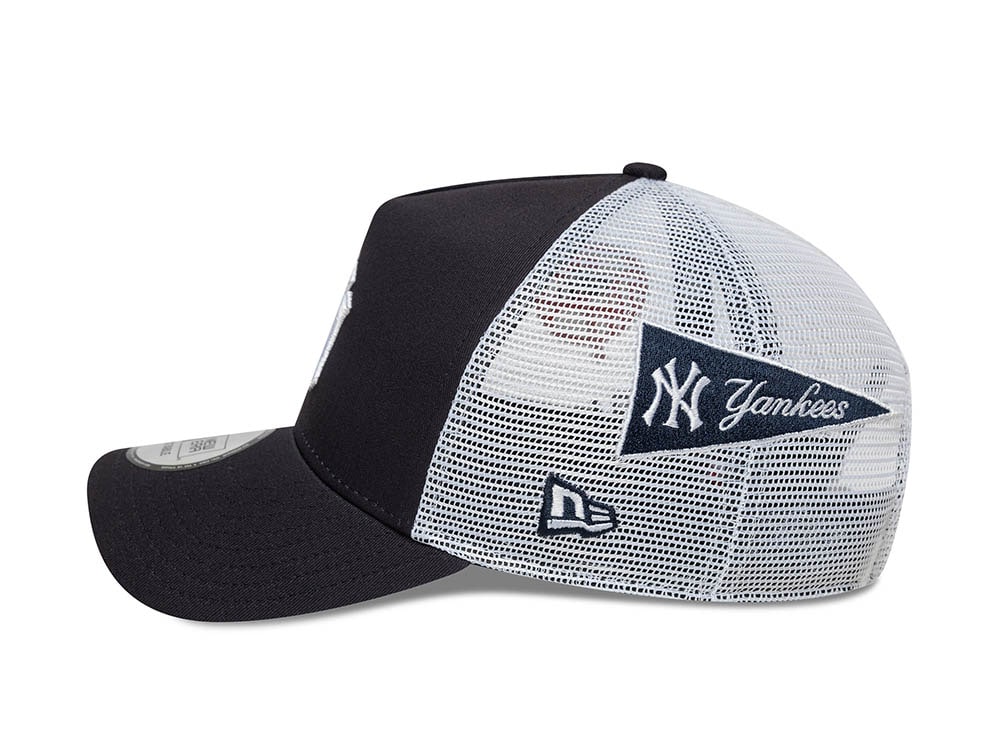 New Era New York Yankees Multi Patch 9Forty A Frame Trucker Snapback Gorra