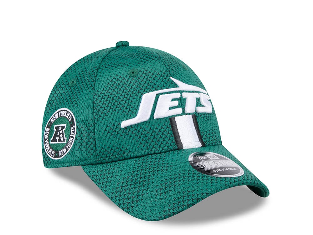 New Era New York Jets Sideline 2024 9Forty Stretch Snapback Gorra
