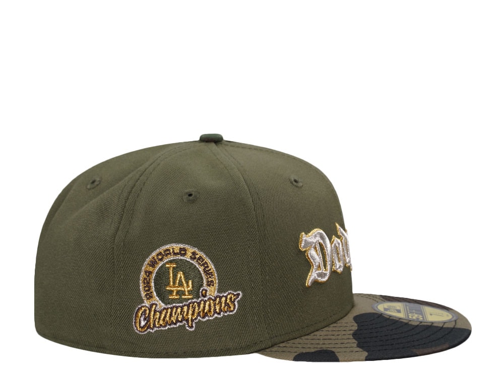 New Era Los Angeles Dodgers World Series 2024 Camouflage Two Tone Prime Edition 59Fifty Fitted Gorra
