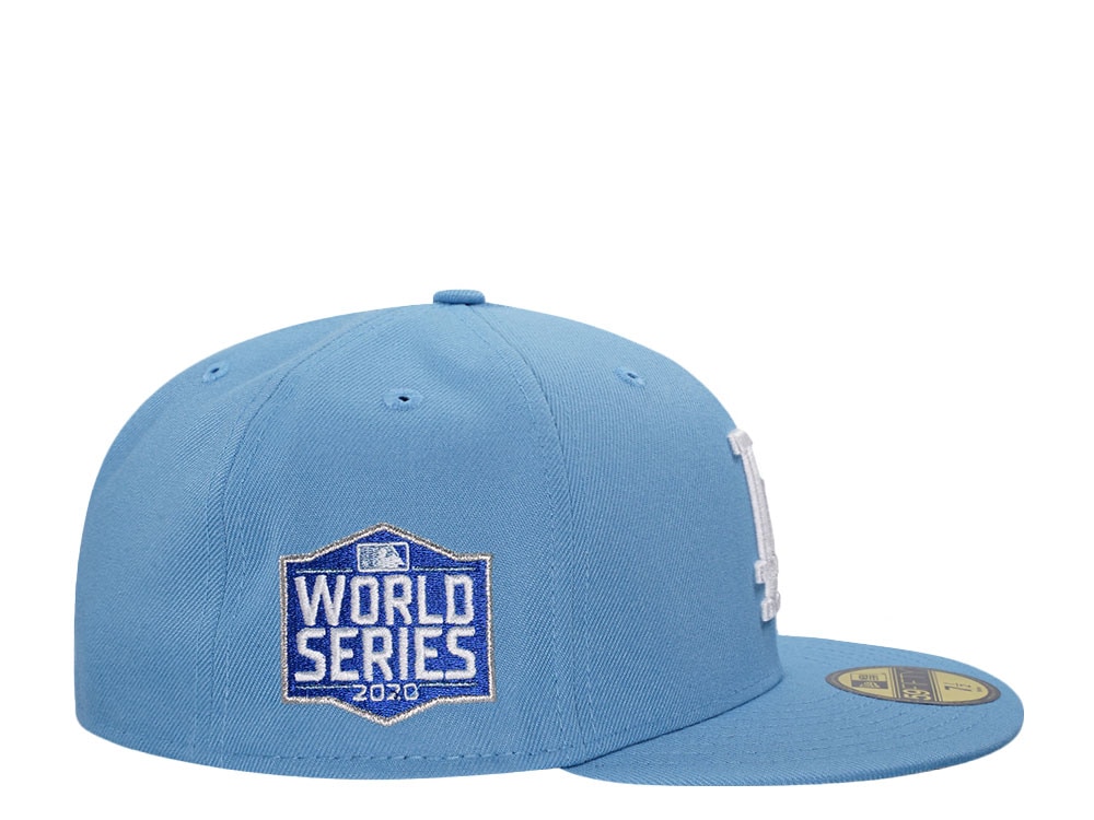 New Era Los Angeles Dodgers World Series 2020 Fresh Blue Prime Edition 59Fifty Fitted Gorra