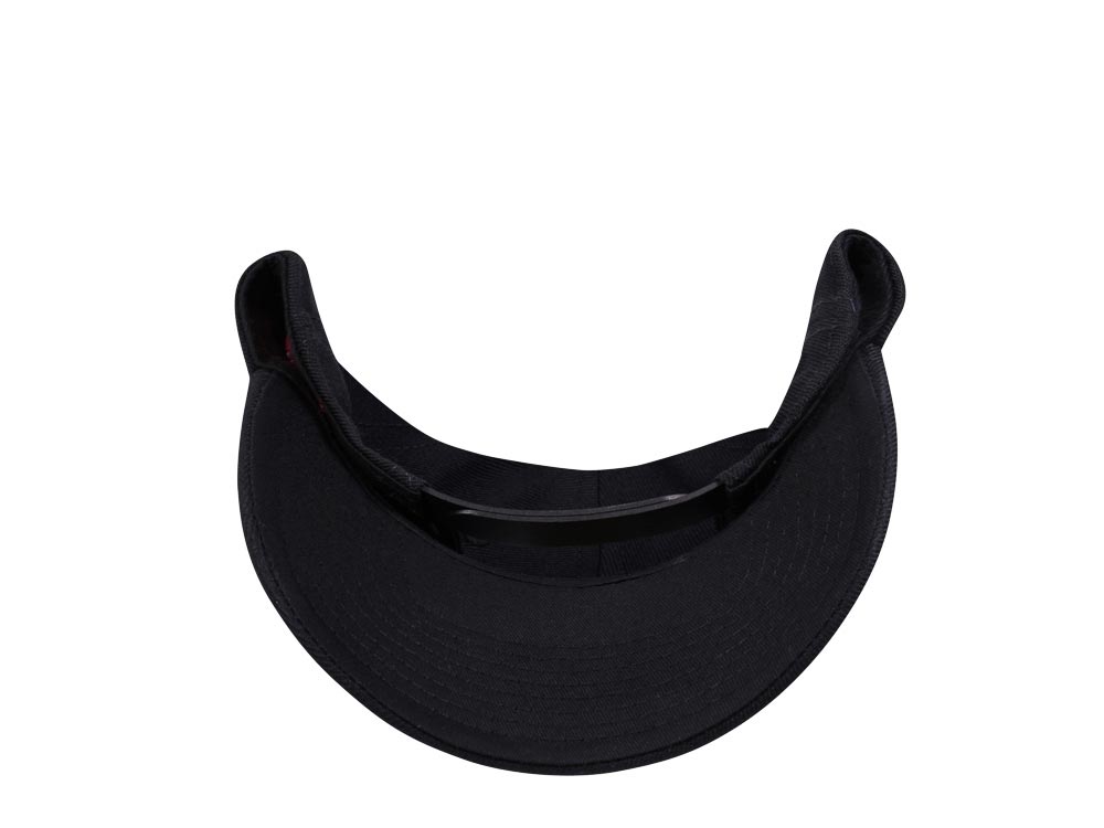 American Needle Pittsburgh Penguins Black Stadium Curved Snapback Gorra