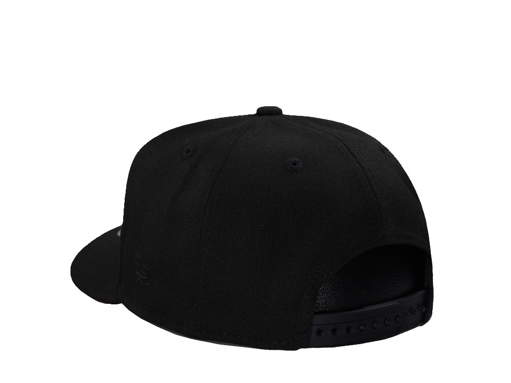 New Era Chicago Bulls All Black 9Fifty A Frame Snapback Gorra