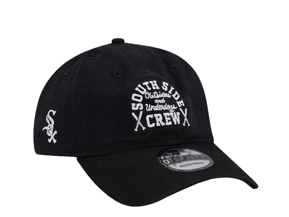New Era Chicago White Sox Black 9Twenty Strapback Gorra