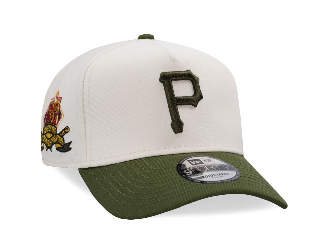 New Era Pittsburgh Pirates PNC Park Chrome Two Tone Edition 9Forty A Frame Snapback Gorra