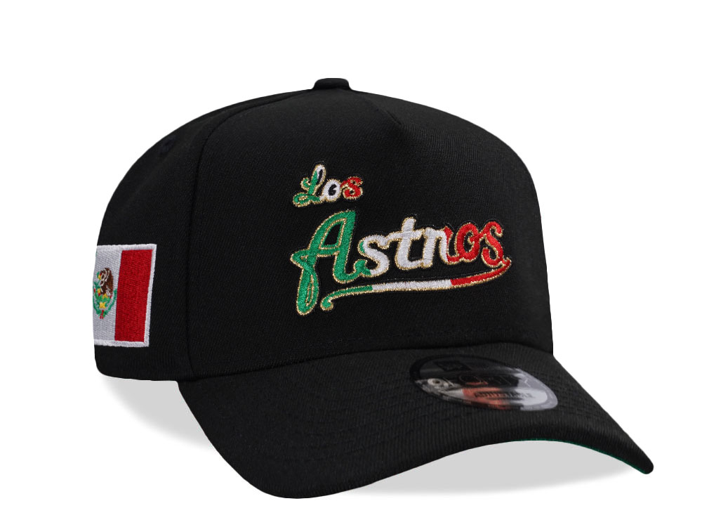 New Era Houston Astros Mexico Black Edition 9Forty A Frame Snapback Gorra