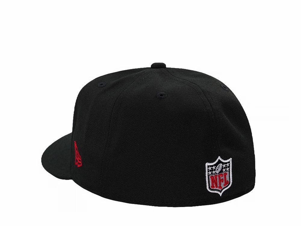 New Era Atlanta Falcons Black Classic Edition 59Fifty Fitted Gorra
