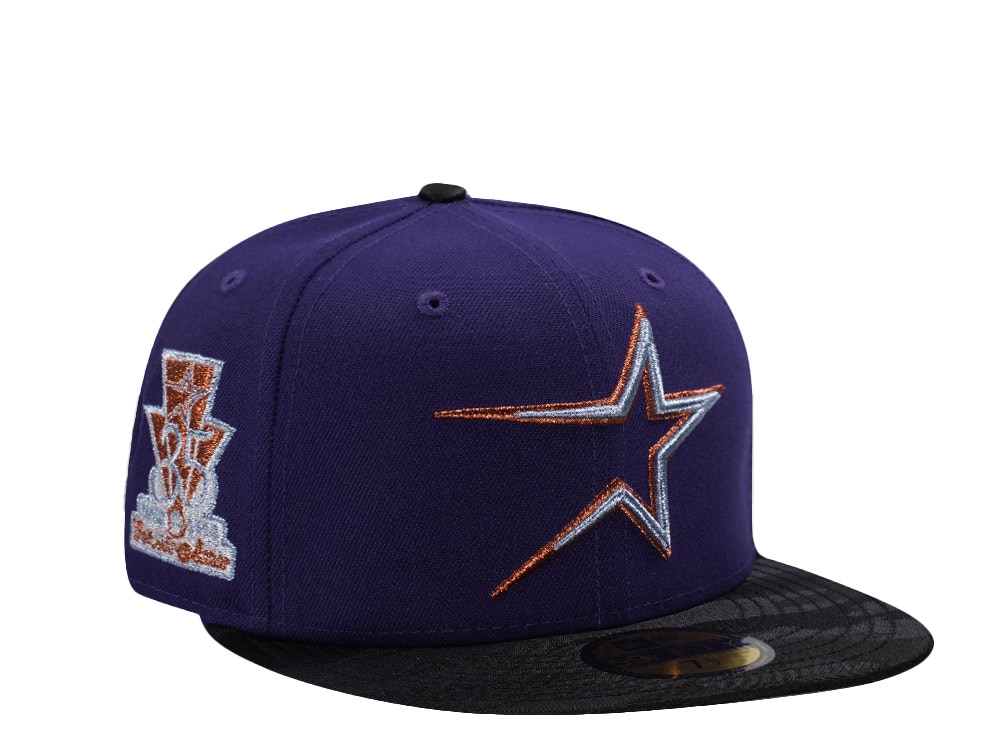 New Era Houston Astros 35th Anniversary Purple Two Tone Edition 59Fifty Fitted Gorra