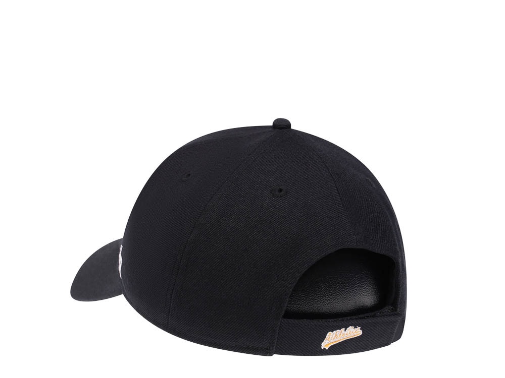 47Brand Oakland Athletics Classic Black Strapback Gorra