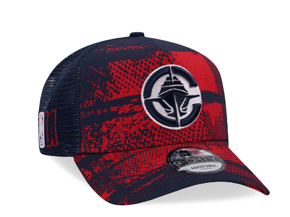 New Era Los Angeles Clippers NBA Tip Off 2024 Trucker 9Forty A Frame Snapback Gorra