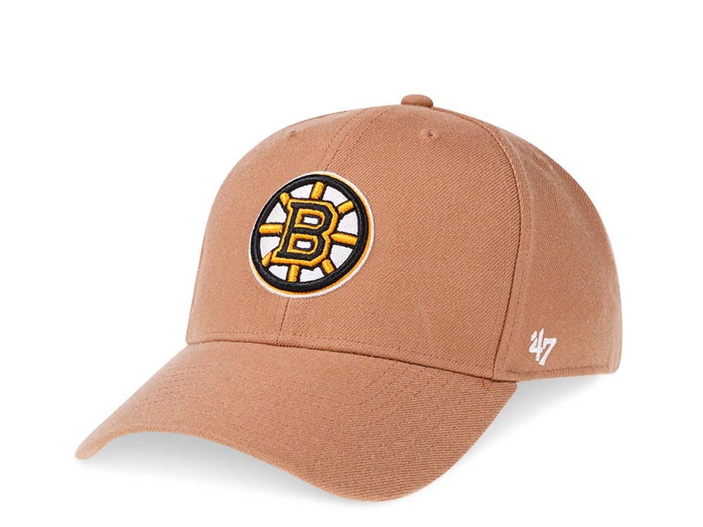 47Brand Boston Bruins Camel Classic Snapback Gorra