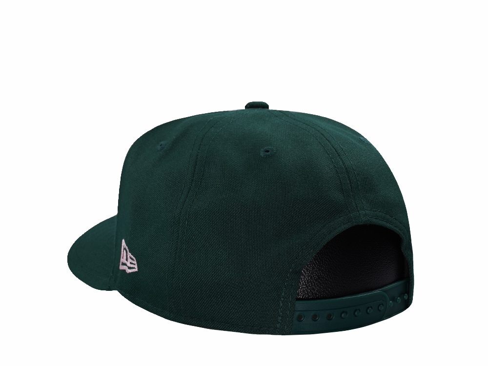 New Era New York Yankees Subway Series Sakura Dark Green Prime Edition 9Fifty A Frame Snapback Gorra
