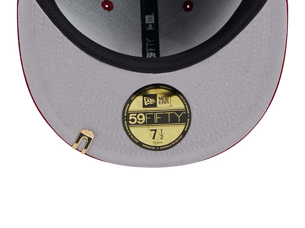 New Era Philadelphia Phillies World Series 1980 Velvet 59Fifty Fitted Gorra