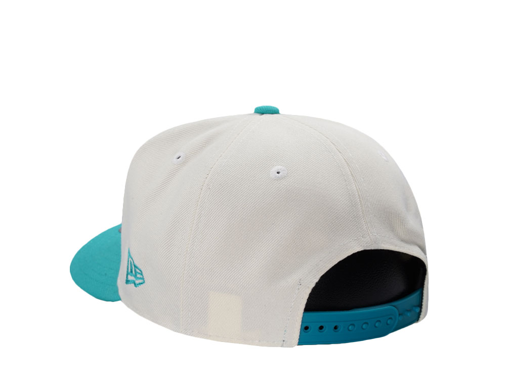 New Era San Antonio Spurs All Star Weekend 1996 Chrome Two Tone Edition 9Fifty A Frame Snapback Gorra