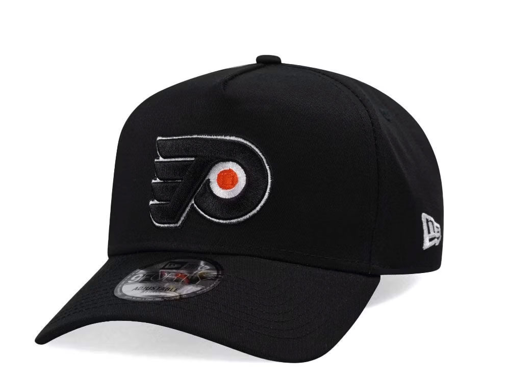 New Era Philadelphia Flyers NHL Injection 2024 Black 9Forty A Frame Snapback Gorra