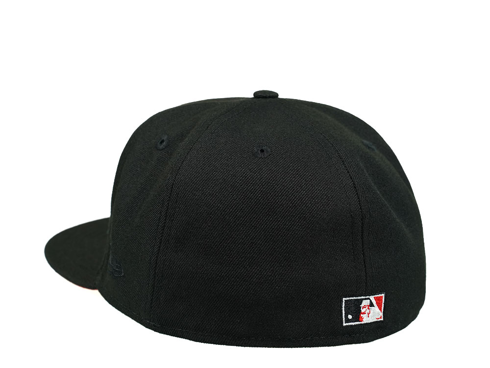 New Era Cincinnati Reds 150th Anniversary Black and Red 59Fifty Fitted Gorra