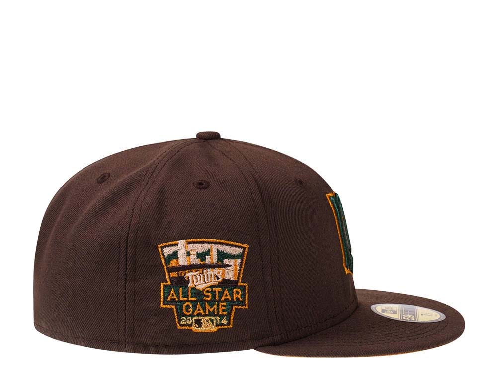 New Era Minnesota Twins All Star Game 2017 Peanut Chocolate Edition 59Fifty Fitted Gorra