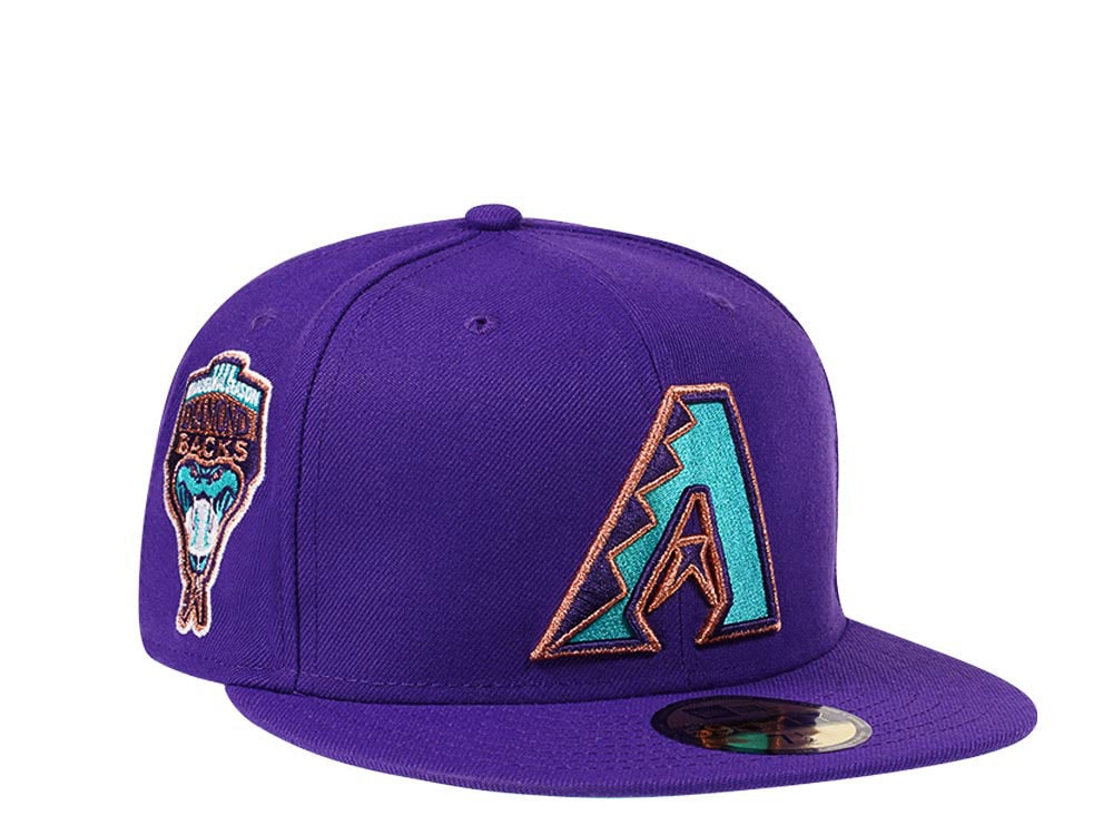 New Era Arizona Diamondbacks Inaugural 1998 Season Purple Edition 59Fifty Fitted Gorra