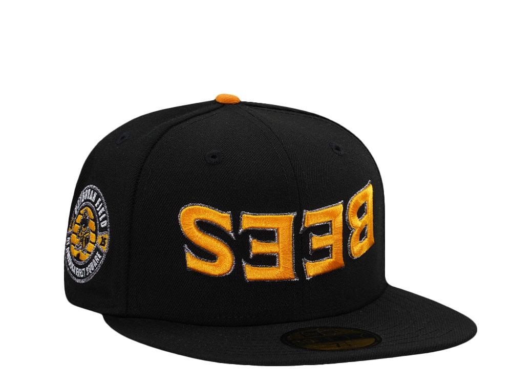 New Era Salt Lake Bees Black Prime Edition 59Fifty Fitted Gorra