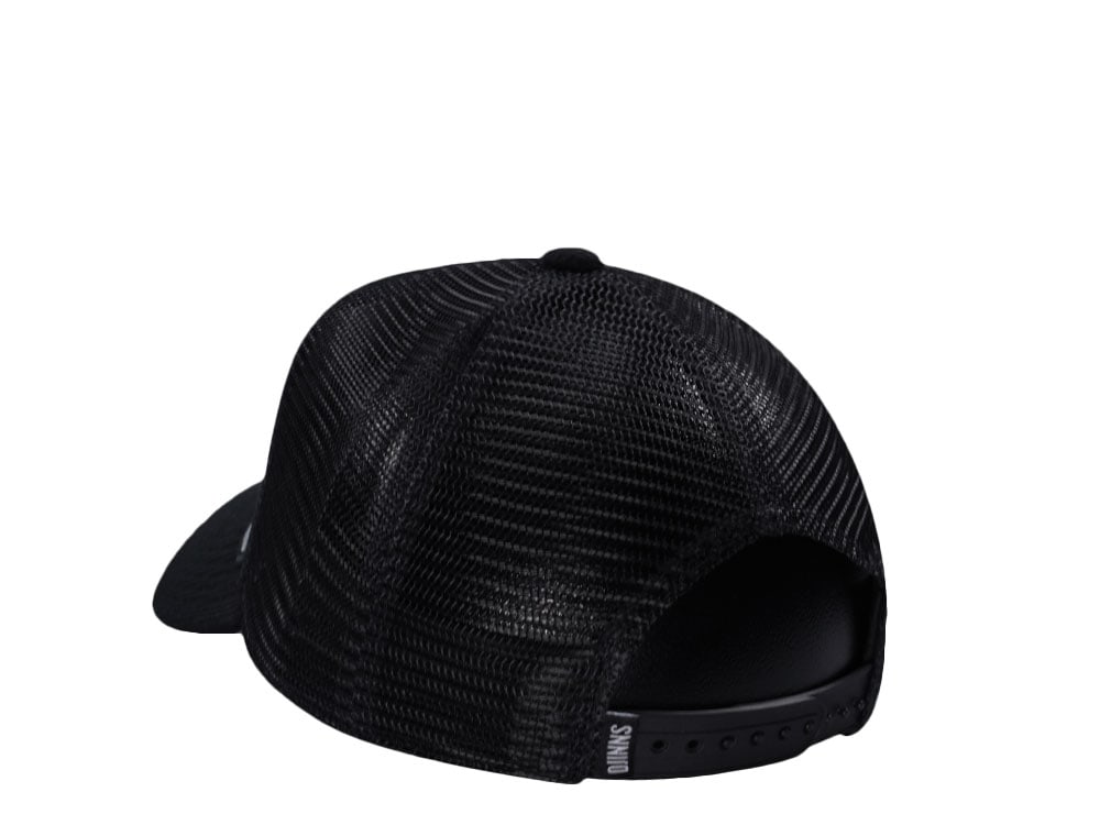 Djinns Do Nothing Club Wafflemelange Black Trucker Snapback Gorra
