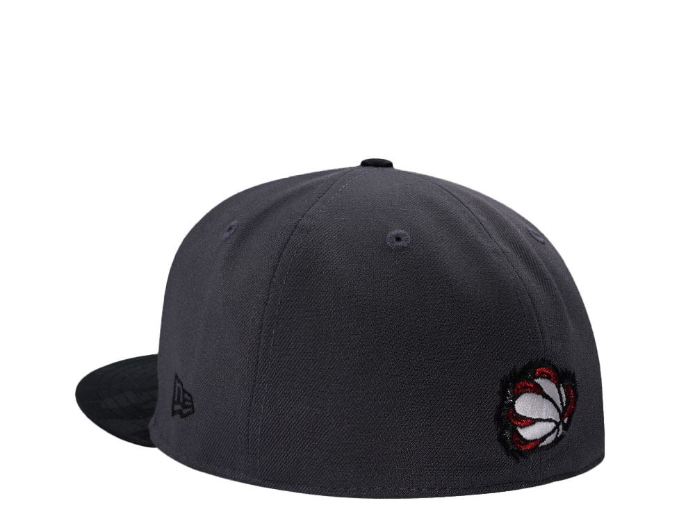 New Era Vancouver Grizzlies 30 Seasons Dark Gray Glow In The Dark Moon Edition 59Fifty Fitted Gorra