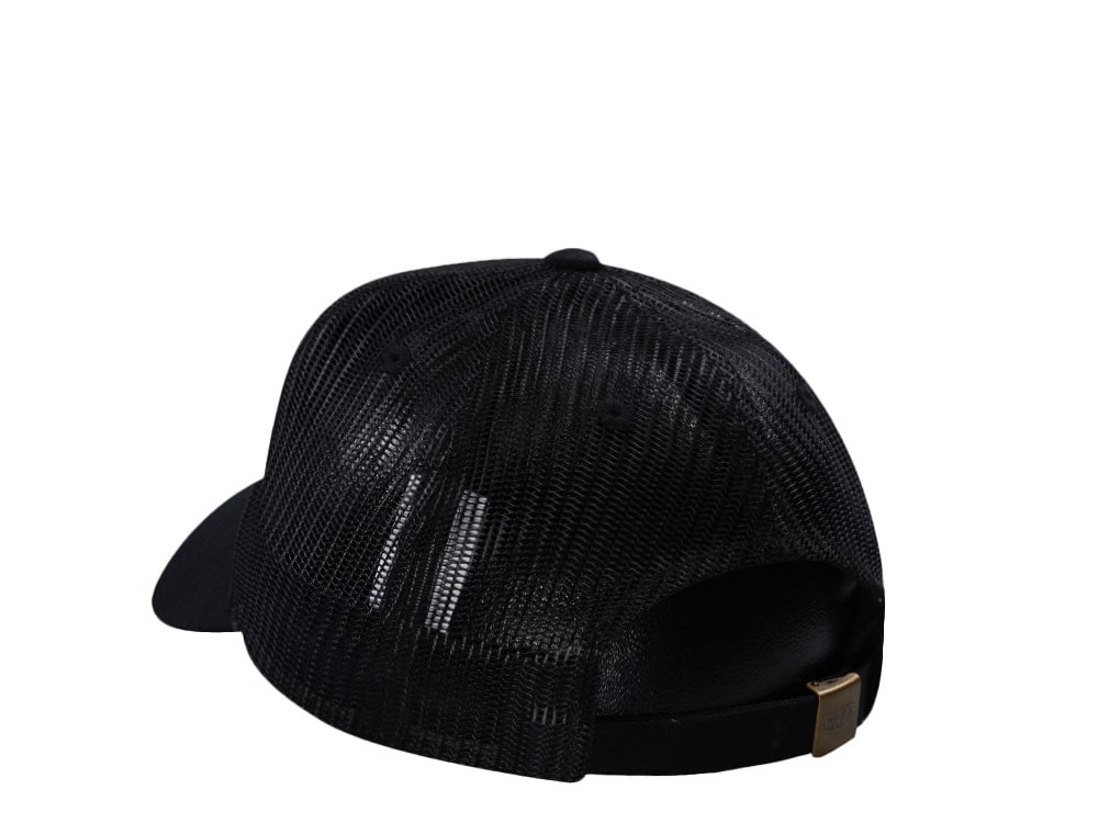 Von Dutch Oval Patch Black Edition Trucker Kids Strapback Gorra