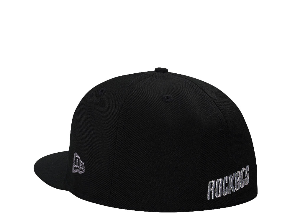 New Era Houston Rockets NBC Black Prime Edition 59Fifty Fitted Gorra