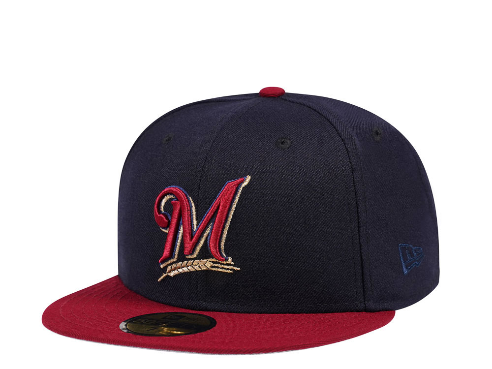 New Era Milwaukee Brewers Two Tone Prime Edition 59Fifty Fitted Gorra