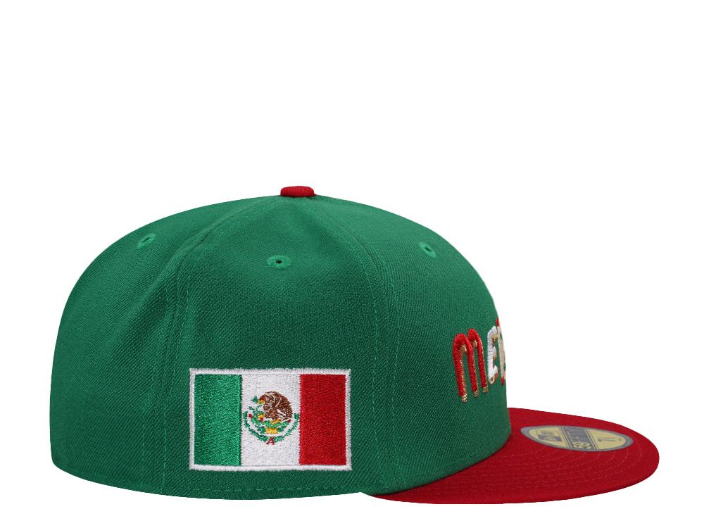 New Era Mexico Script Two Tone Edition 59Fifty Fitted Gorra