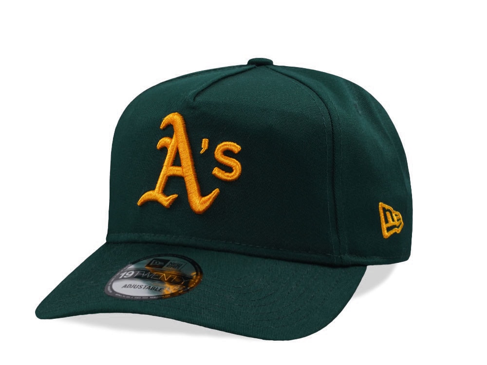 New Era Oakland Athletics Green Classic Edition 19Twenty A Frame Snapback Gorra
