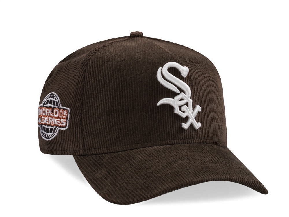 New Era Chicago White Sox World Series 2005 Walnut Corduroy Prime Edition 9Forty A Frame Snapback Gorra