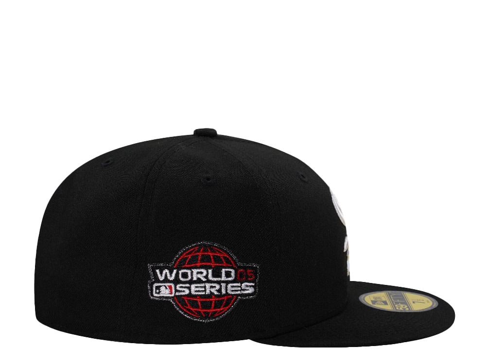 New Era Chicago White Sox World Series 2005 Black Prime Edition 59Fifty Fitted Gorra